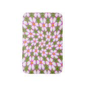Cosmos Flowers Pattern Badmat (Voorkant Verticaal)