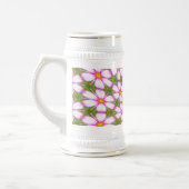 Cosmos Flowers Pattern Bierpul (Links)