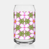 Cosmos Flowers Pattern Blikvorm Glas (Rechts)