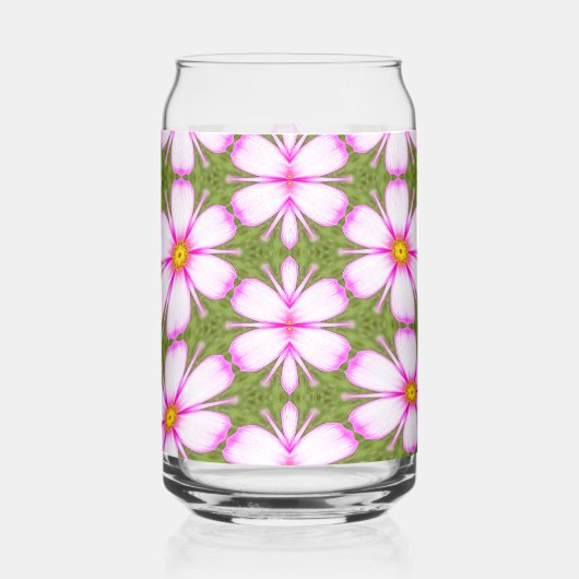 Cosmos Flowers Pattern Blikvorm Glas (Rechts)