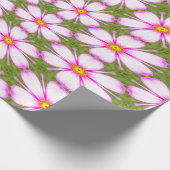 Cosmos Flowers Pattern Cadeaupapier (Hoek)
