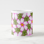 Cosmos Flowers Pattern Grote Koffiekop (Voorkant)
