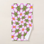 Cosmos Flowers Pattern Handdoek (Handdoek)