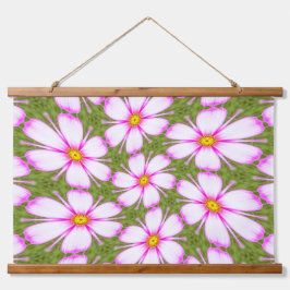 Cosmos Flowers Pattern Hangend Wandkleed
