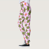 Cosmos Flowers Pattern Leggings (Links)