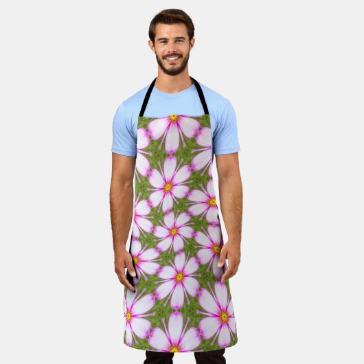 Cosmos Flowers Pattern Schort (Gedragen)