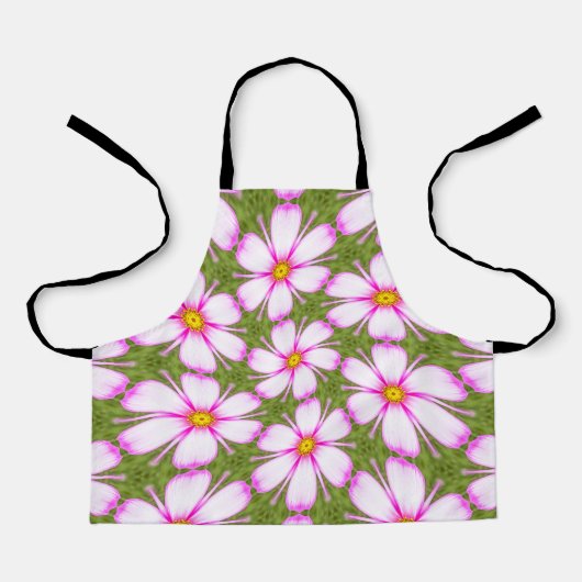 Cosmos Flowers Pattern Schort (Voorkant)