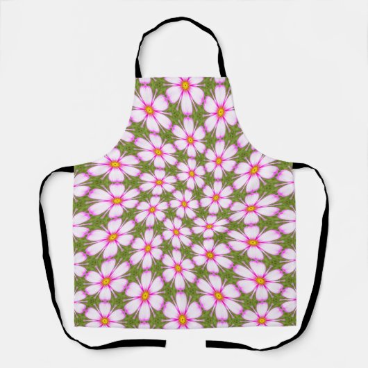 Cosmos Flowers Pattern Schort (Voorkant)