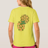 Cosmos Flowers Pattern T-shirt (Achterkant)