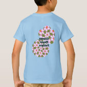 Cosmos Flowers Pattern T-shirt (Achterkant)