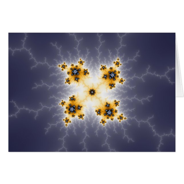 Cosmos - Fractal Kaart (Voorkant Horizontaal)