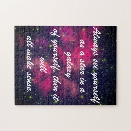 Cosmos Galaxy Universe Legpuzzel (Horizontaal)