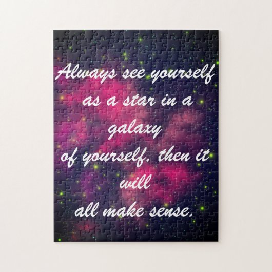 Cosmos Galaxy Universe Legpuzzel (Verticaal)