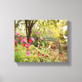 Cosmos Garden 8 x 10 Canvas wikkeling door DeGruy