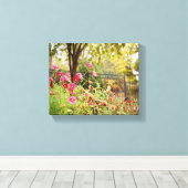 Cosmos Garden 8 x 10 Canvas wikkeling door DeGruy (Insitu (Houten vloer))