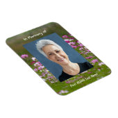 Cosmos Garden Flowers  Memorial Keepsake  Magneet (Rechterzijde)