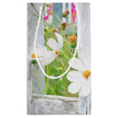 Cosmos Garden Impressionisme Art Klein Cadeauzakje (Achterkant)