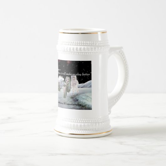 Cosmos Harvesters Beer Stein Bierpul (Voorkant rechts)
