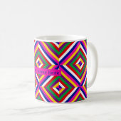 Cosmos-infinite Personalized Mug - Blue/Magenta Koffiemok (Voorkant rechts)