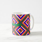 Cosmos-infinite Personalized Mug - Purple/Green Koffiemok (Voorkant rechts)