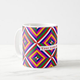 Cosmos-infinite Personalized Mug - Red/White Koffiemok