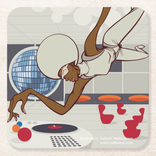 Cosmos Kartonnen Onderzetters (Voorkant)