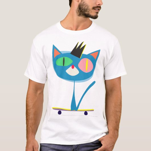 COSMOS Koning Kat T-Shirt (Voorkant)