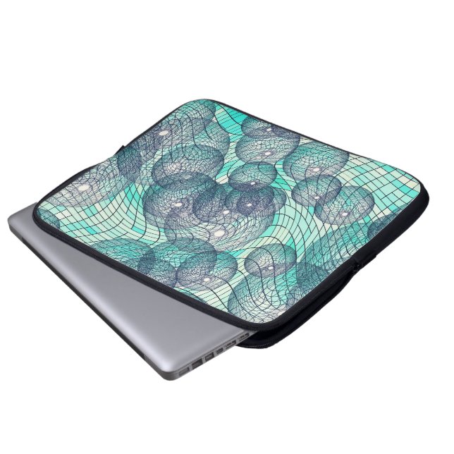 Cosmos Laptop Sleeve (Voorkant onderkant)