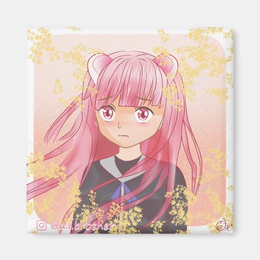 Cosmos Memorial Magnet (Voorkant)