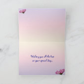 Cosmos Moederdag Kaart (Binnen)