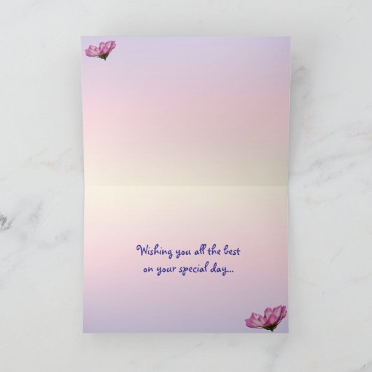 Cosmos Moederdag Kaart (Binnen)