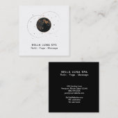 *~* Cosmos Moon Stars Universe Lunar Shaman Vierkante Visitekaartje (Voorkant / Achterkant)