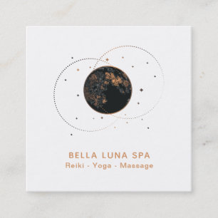 *~* Cosmos Moon Universe Lunar Shaman Stars Vierkante Visitekaartje