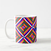 Cosmos-oneindige gepersonaliseerde mok - Wit/Blauw (Links)