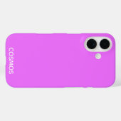 Cosmos paarse kleurnaam Case-Mate iPhone case (Achterkant (horizontaal))