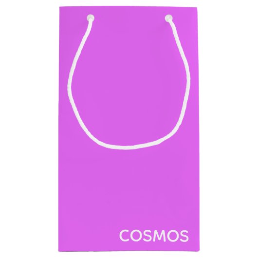 Cosmos paarse kleurnaam klein cadeauzakje (Achterkant)