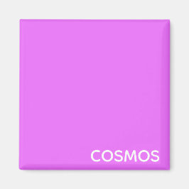 Cosmos paarse kleurnaam magneet