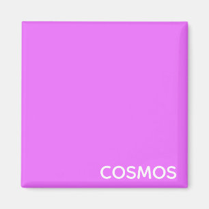 Cosmos paarse kleurnaam magneet