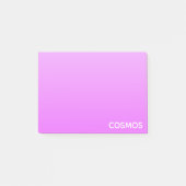 Cosmos paarse kleurnaam post-it® notes (Voorkant)
