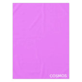 Cosmos paarse kleurnaam tafelkleed (Voorkant)