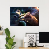 Cosmos Poster (Thuiskantoor)