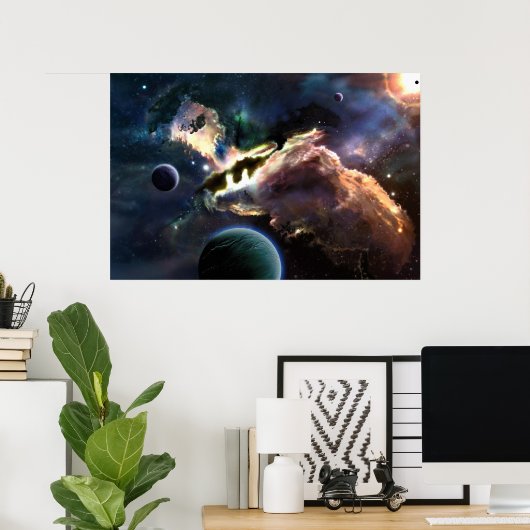 Cosmos Poster (Thuiskantoor)