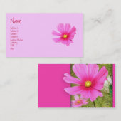 Cosmos-profielkaart Visitekaartje (Voorkant / Achterkant)