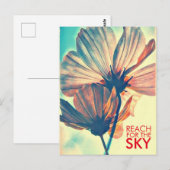 Cosmos Reach voor de hemel Briefkaart (Voorkant / Achterkant)