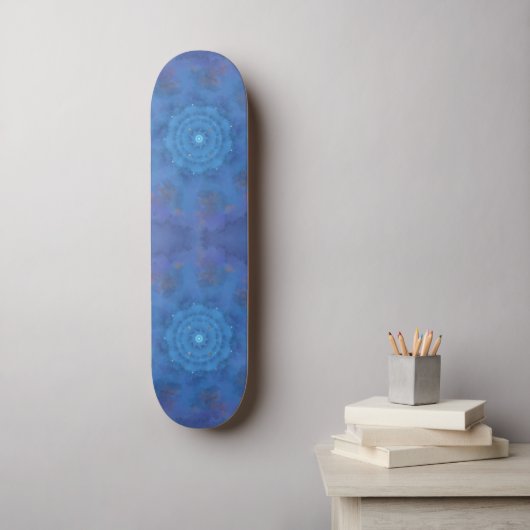 Cosmos Skate – Orbital Flow Editie Persoonlijk Skateboard (Muurkunst)