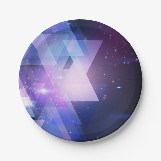 Cosmos Sky Galaxy Print Bord (Voorkant)