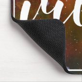 Cosmos Space Galaxy Good Vibes only Quote Stars Muismat (Hoek)