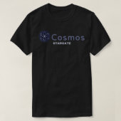Cosmos Stargate ATOM Crypto Cryptocurrency Bl. T-shirt (Design voorkant)