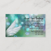 *~* Cosmos Stars Galaxy Angel Wing Pastel Universe Visitekaartje (Achterkant)