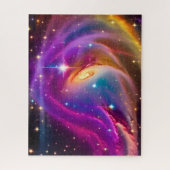 Cosmos Swirling Indigo Party Fun Event in Universe Legpuzzel (Verticaal)